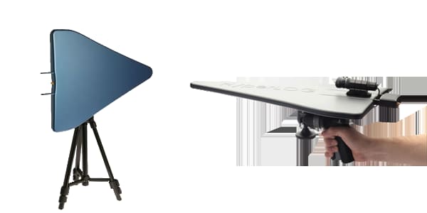 Aaronia HYPERLOG 4025X · Antena directiva logperiódica activa