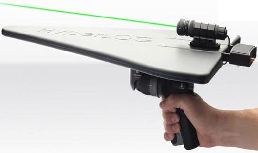 Aaronia HYPERLOG 4060X · Antena directiva logperiódica activa