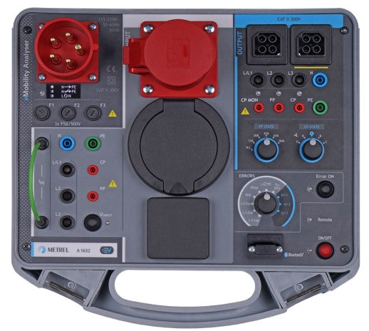 Metrel A 1632 eMobility Analyser · Analizador de cargadores EV (EVSE)