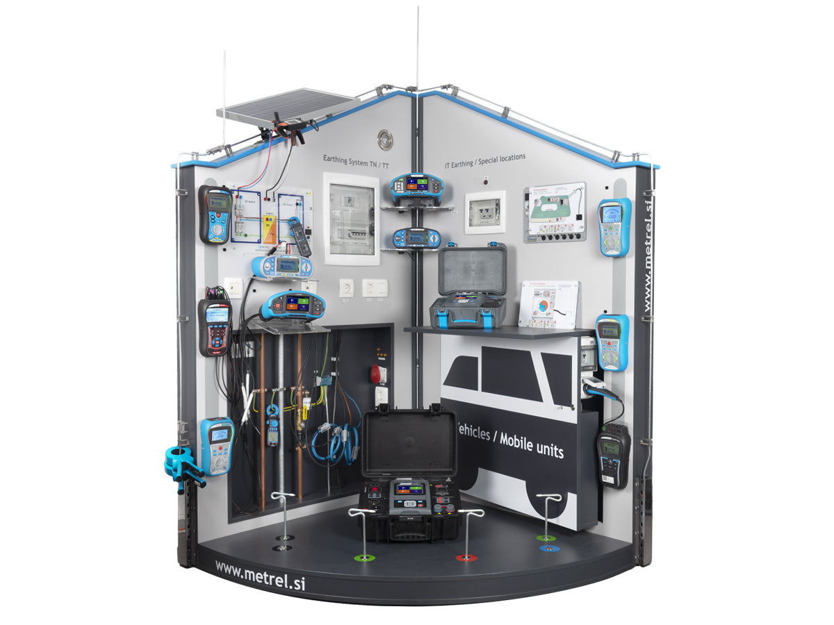 Metrel MI 3399 · Entrenador de seguridad y calidad eléctrica