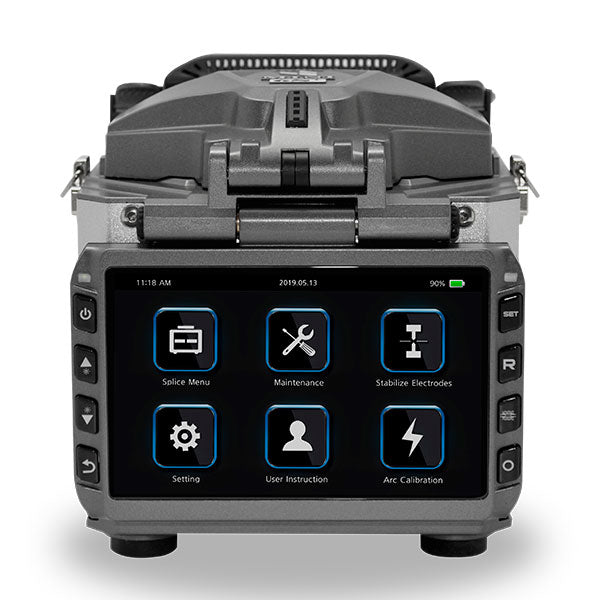 Fiberfox MINI6S PLUS(W) · Empalmadora de fusión por núcleo
