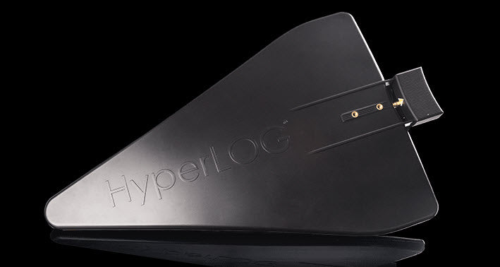 Aaronia HYPERLOG X Series · Antenas directivas logperiódicas activas