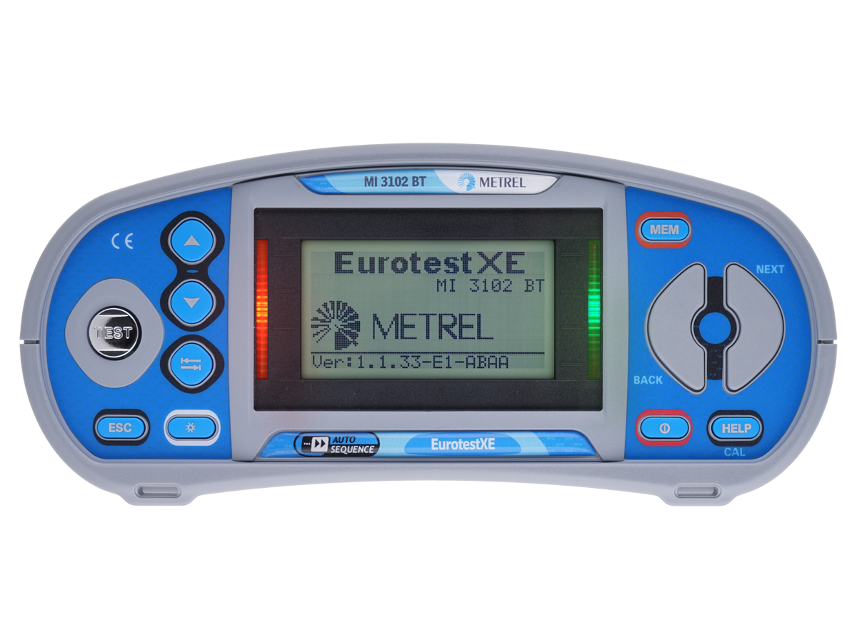 Metrel MI 3102 BT EurotestXE · Verificador multifunción