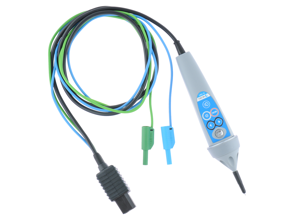 Metrel A 1401 · Comander monofásico de 3 hilos con teclas