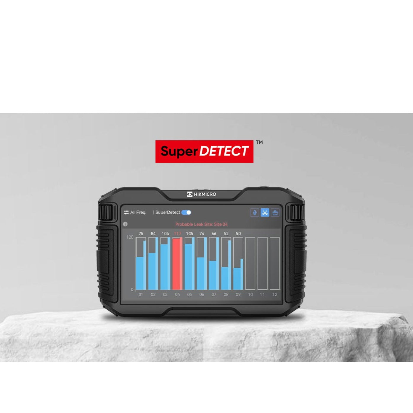 AD22P-I/O · Detector de fugas de agua · para interior y exterior · 200 a 16.000 Hz
