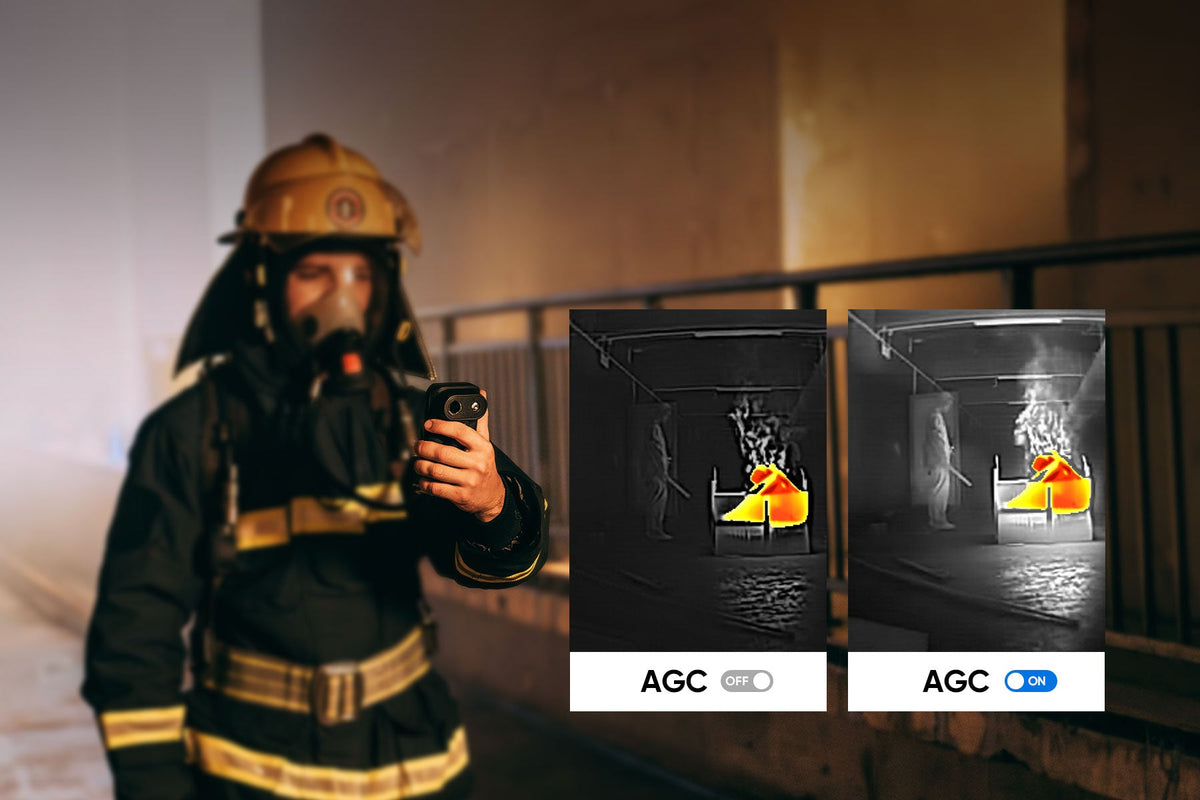 FP31 · Cámara termográfica para bomberos · 384×288 px · -20 a 650 °C