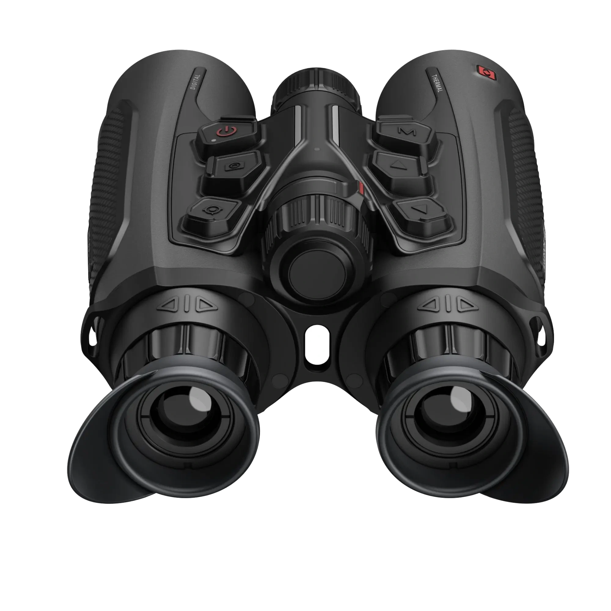 HE25L 2.0 · Binocular térmico multiespectral con LRF · 18 mK · 256×192 px · 1.200 m