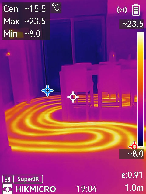 B20S · Cámara termográfica 256×192 px · -20 a 550 °C