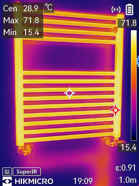 B20S · Cámara termográfica 256×192 px · -20 a 550 °C