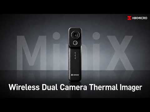 Video oficial de HIKMICRO: recorrido por la cámara térmica inalámbrica MiniX