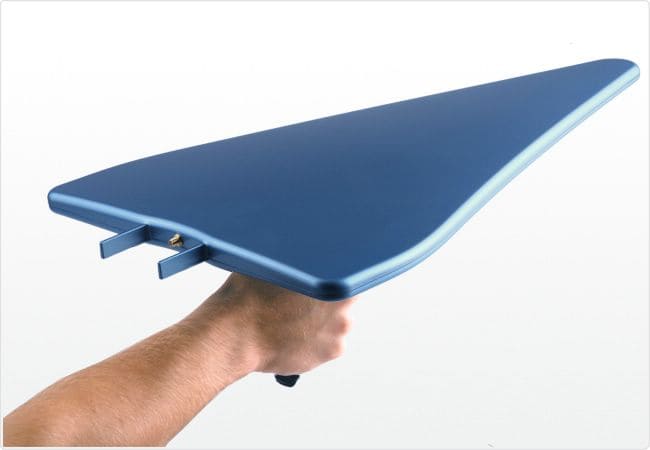 Aaronia HYPERLOG 30180 · Antena directiva logperiódica de banda ancha