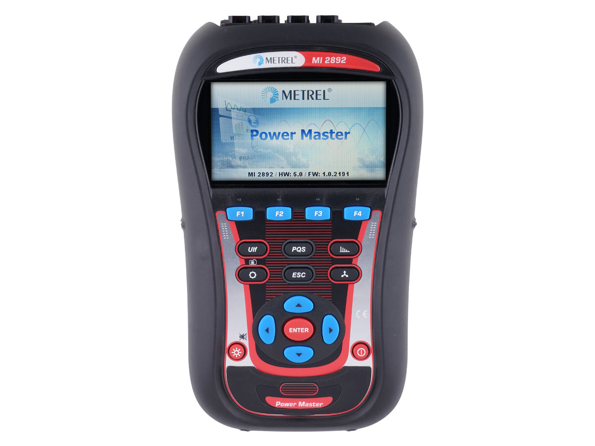Metrel MI 2892 Power Master · Analizador de calidad de energía clase A