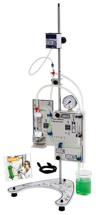 Cidepe EQ815A · Prensa hidráulica con sensor y software