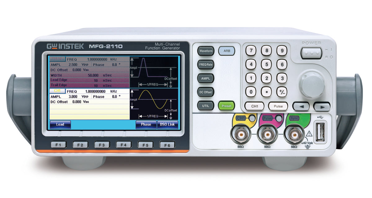 Instek MFG-2000 · Generador de funciones multicanal