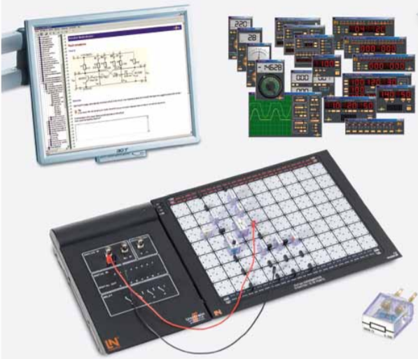 Lucas Nülle ELOTRAIN · Kit experimental de electrotecnia y electrónica