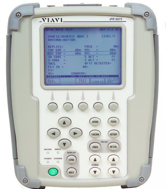 Viavi IFR6015 · Equipo militar de prueba de línea de vuelo