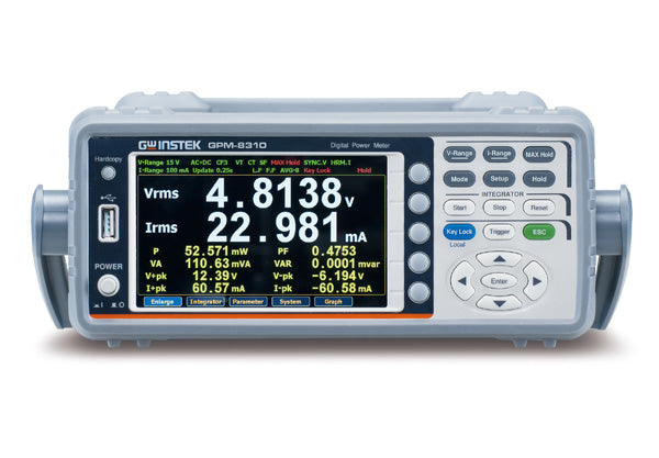 Instek GPM-8310 · Medidor de potencia digital monofásico