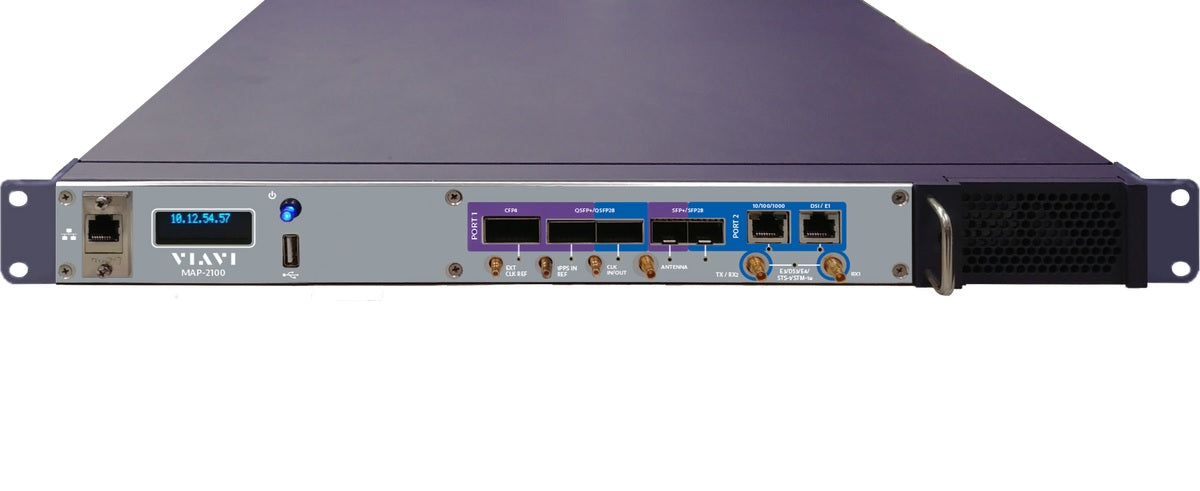 Viavi MAP-2100 · Tester Ethernet 100G rackeable remoto