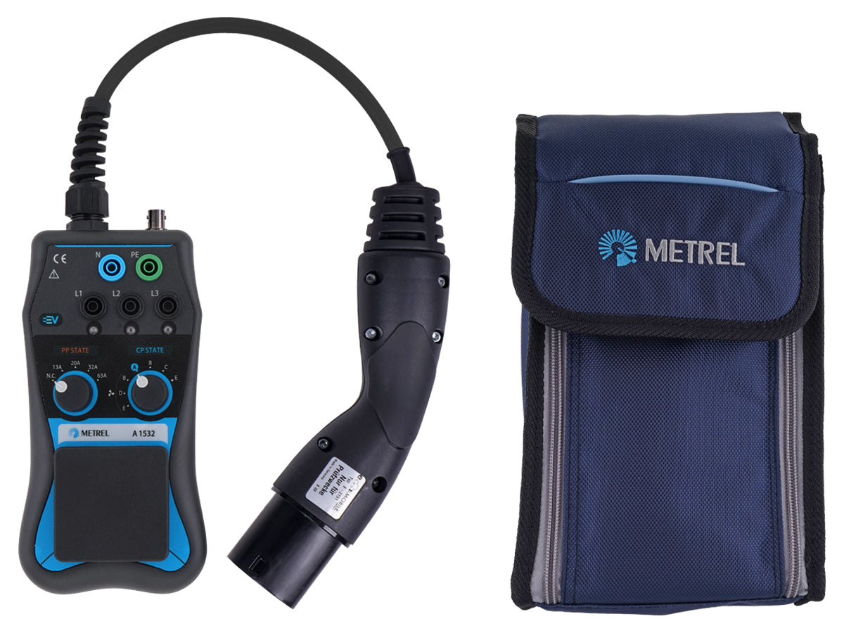 Metrel A 1532 · Adaptador EVSE para prueba de cargadores EV