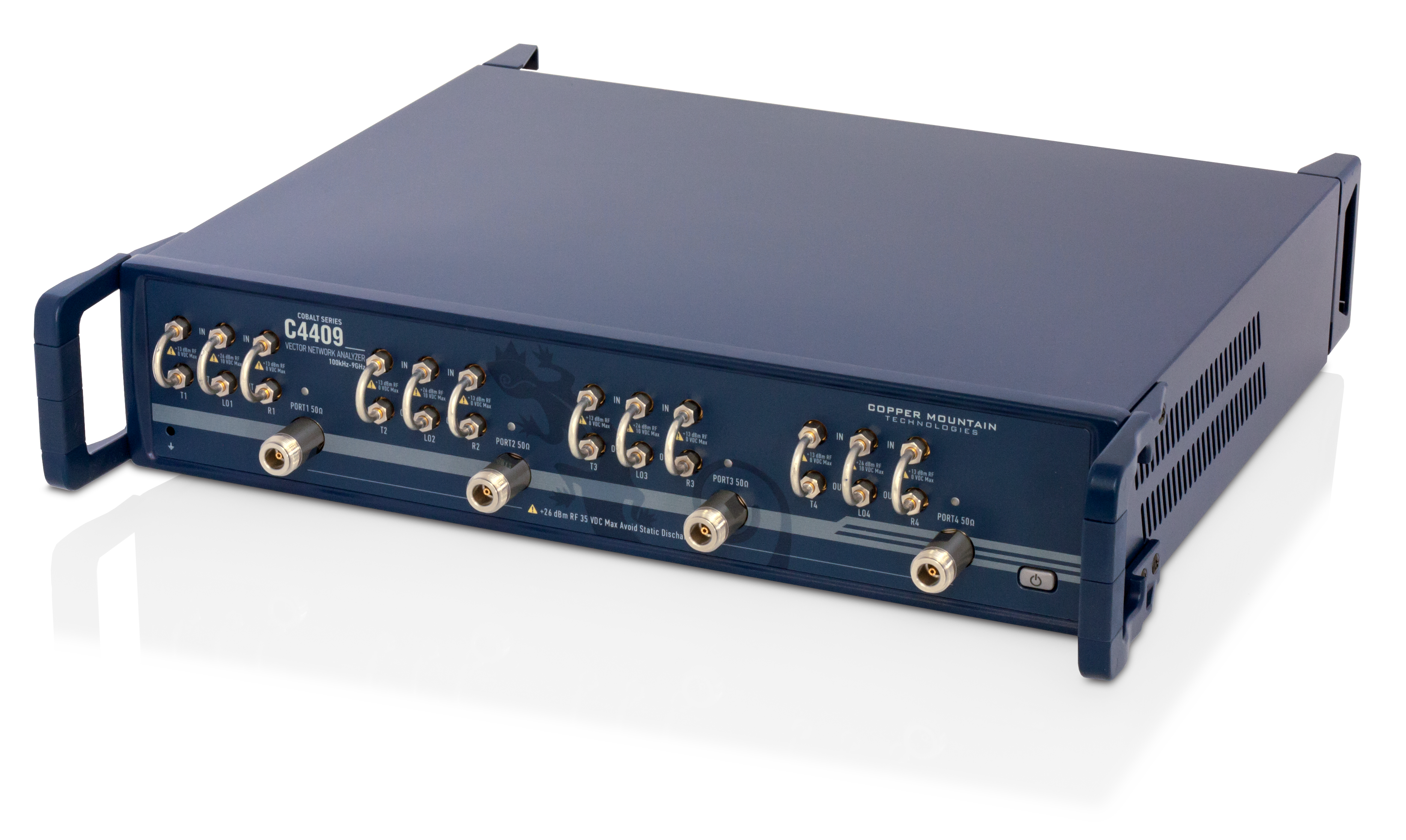 Copper Mountain Serie Cobalt · VNA USB de 2/4 puertos, hasta 20 GHz