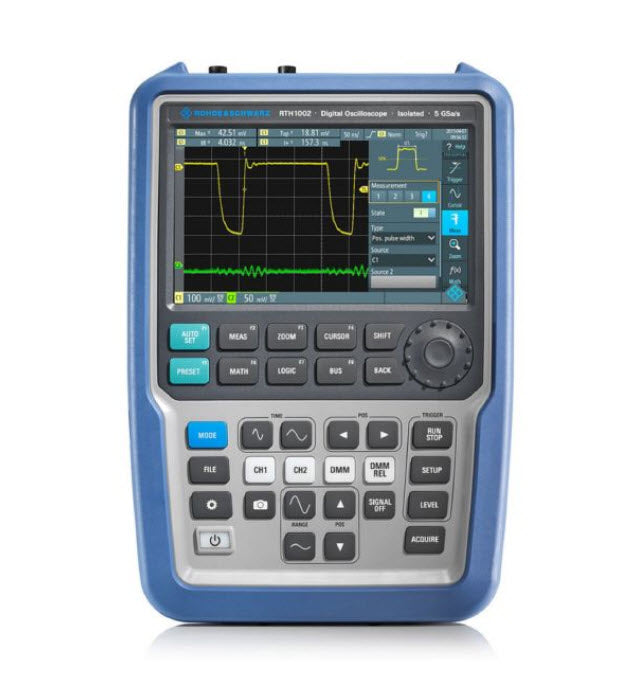 Rohde & Schwarz Scope Rider RTH · Osciloscopio portátil aislado