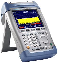Rohde & Schwarz FSH Serie · Analizador de espectro portátil todo