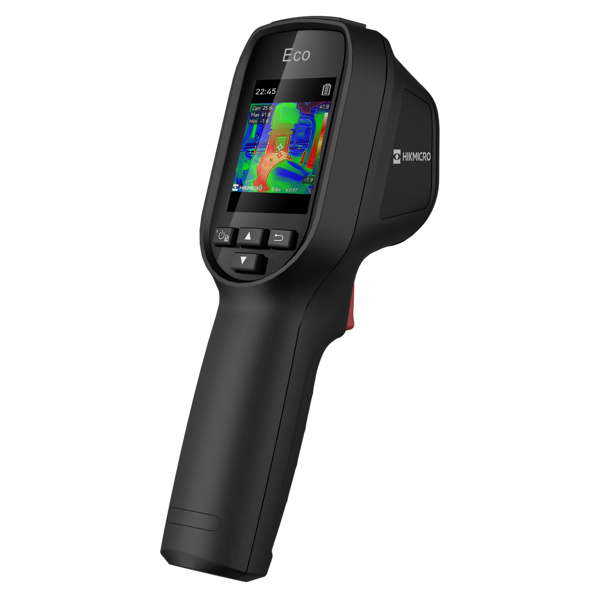 ECO · Cámara termográfica compacta · 96×96 px · -20 a 550 °C