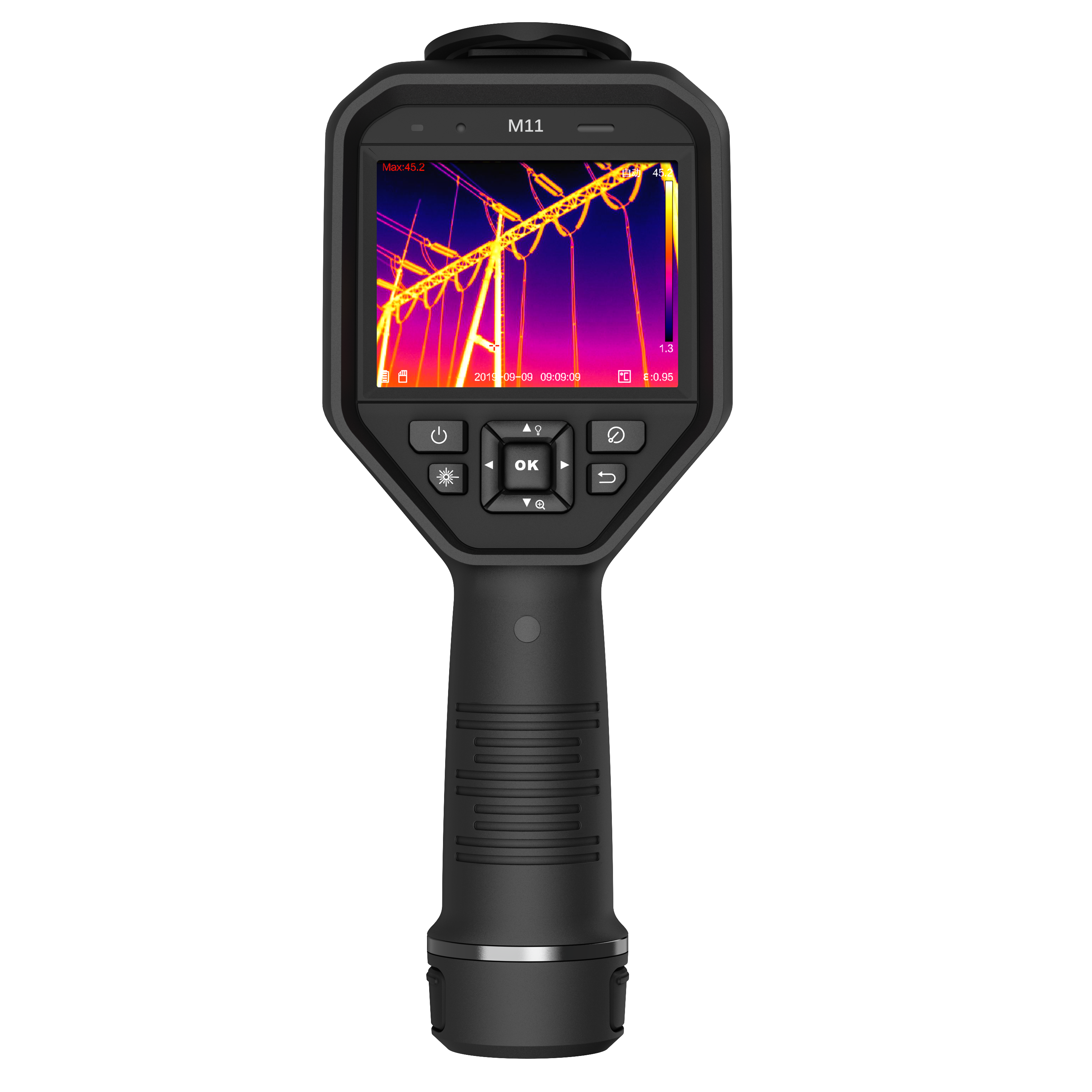 M11W · Cámara termográfica gran angular · 192×144 px · -20 a 650 °C