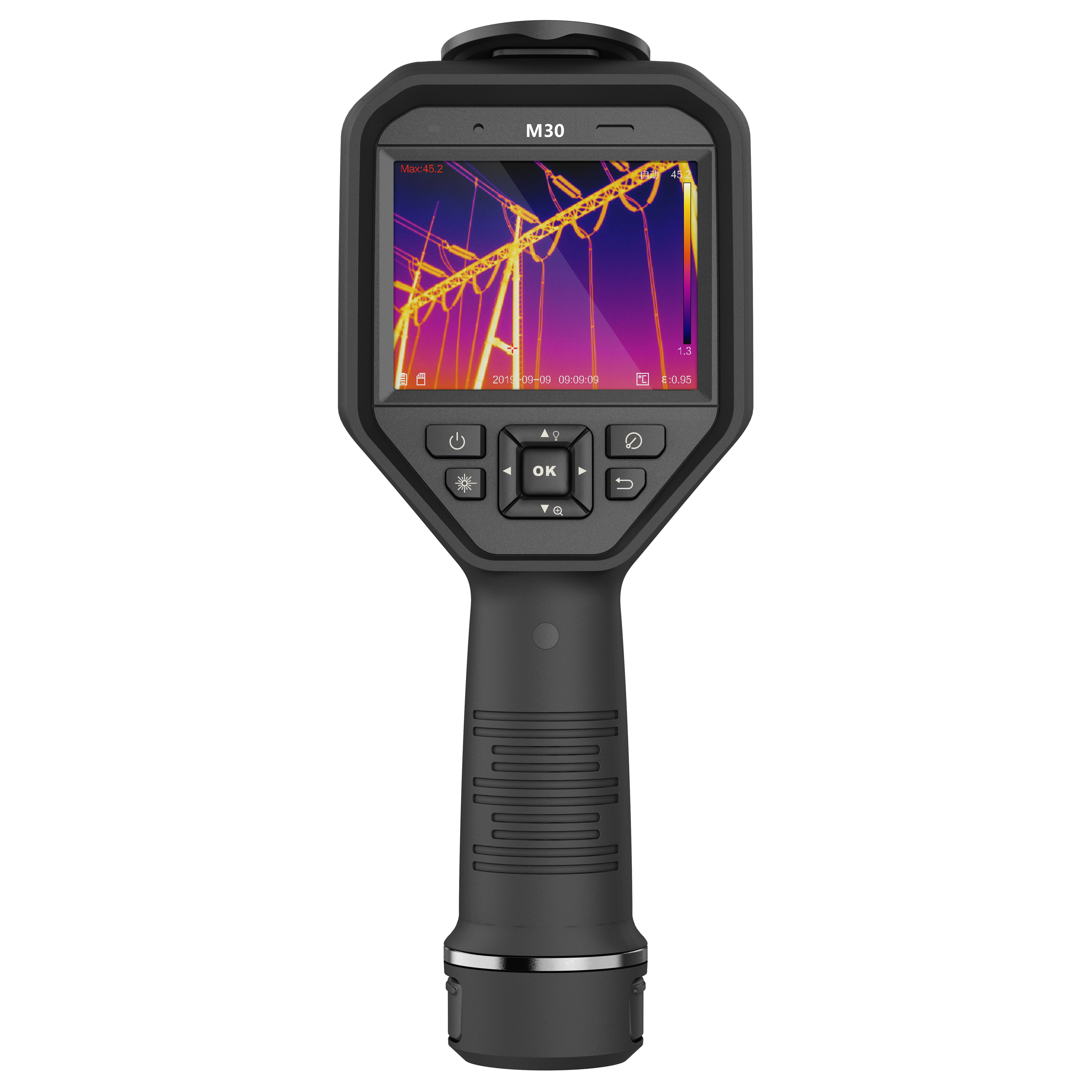 M60 · Cámara termográfica · 640×480 px · -20 a 650 °C