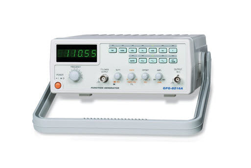 Instek GFG-8216A · Generador de funciones de 3 MHz con contador