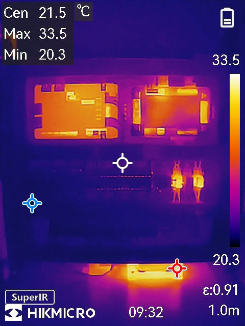 B20S · Cámara termográfica 256×192 px · -20 a 550 °C
