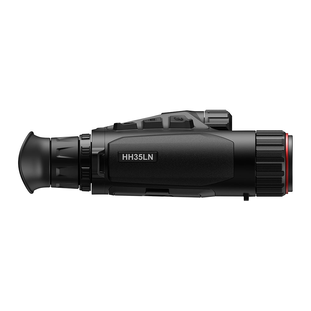HH35LN · Binocular térmico multiespectral con LRF · 384×288 px · 1.800 m