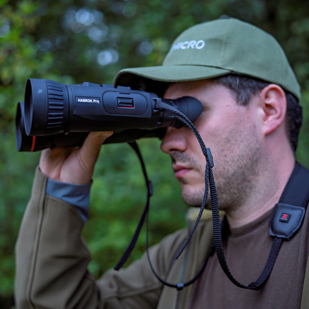 HQ50L · Binocular térmico multiespectral con LRF · 640×512 px · 2.600 m