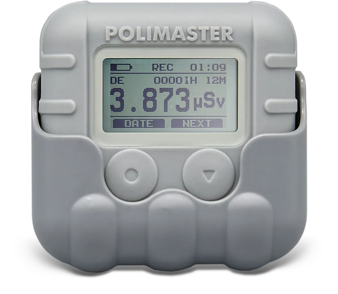 Polimaster POLISIMETER ER · Dosímetro personal electrónico rayos