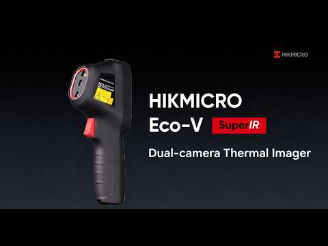 Video oficial de HIKMICRO: recorrido por la cámara termográfica compacta bi-espectral ECO-V